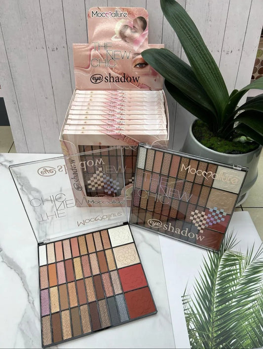 *Product Name*: Matte & Glitter Eyeshadow Palette Multicolor 100g