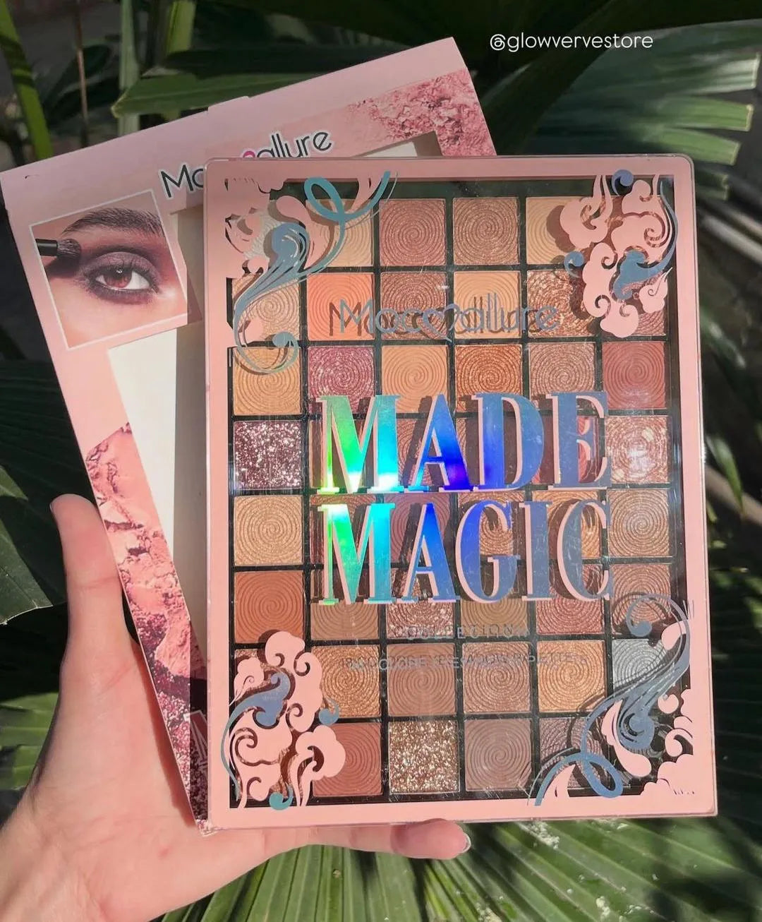 Multicolor Matte & Glitter Eyeshadow Palette 100g