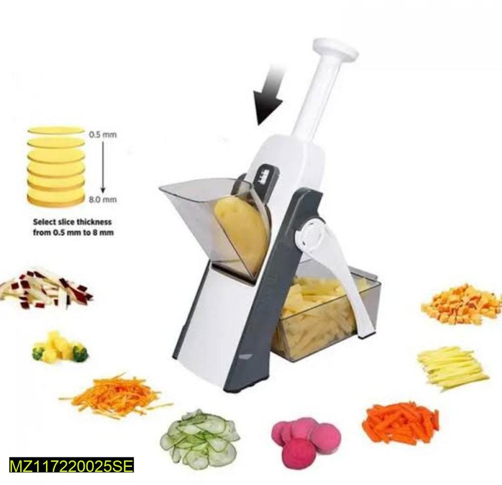 Adjustable Vegetable Cutter 0.5-8mm ABS Glass
