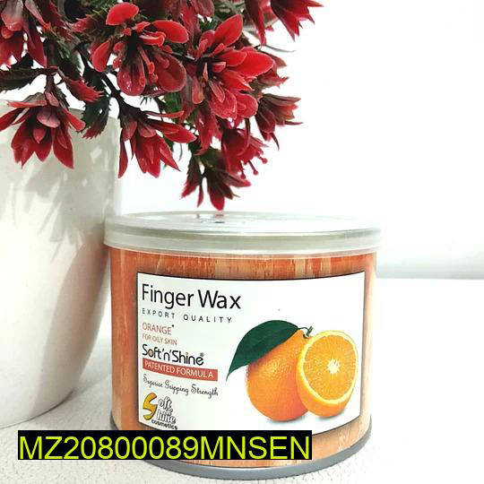 Orange Scented Finger Wax 250g Natural Hair Removal