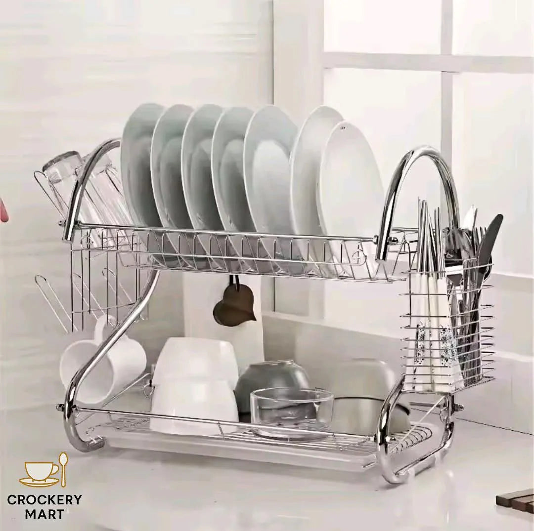 Stainless Steel Dish Drying Rack for Small Kitchens