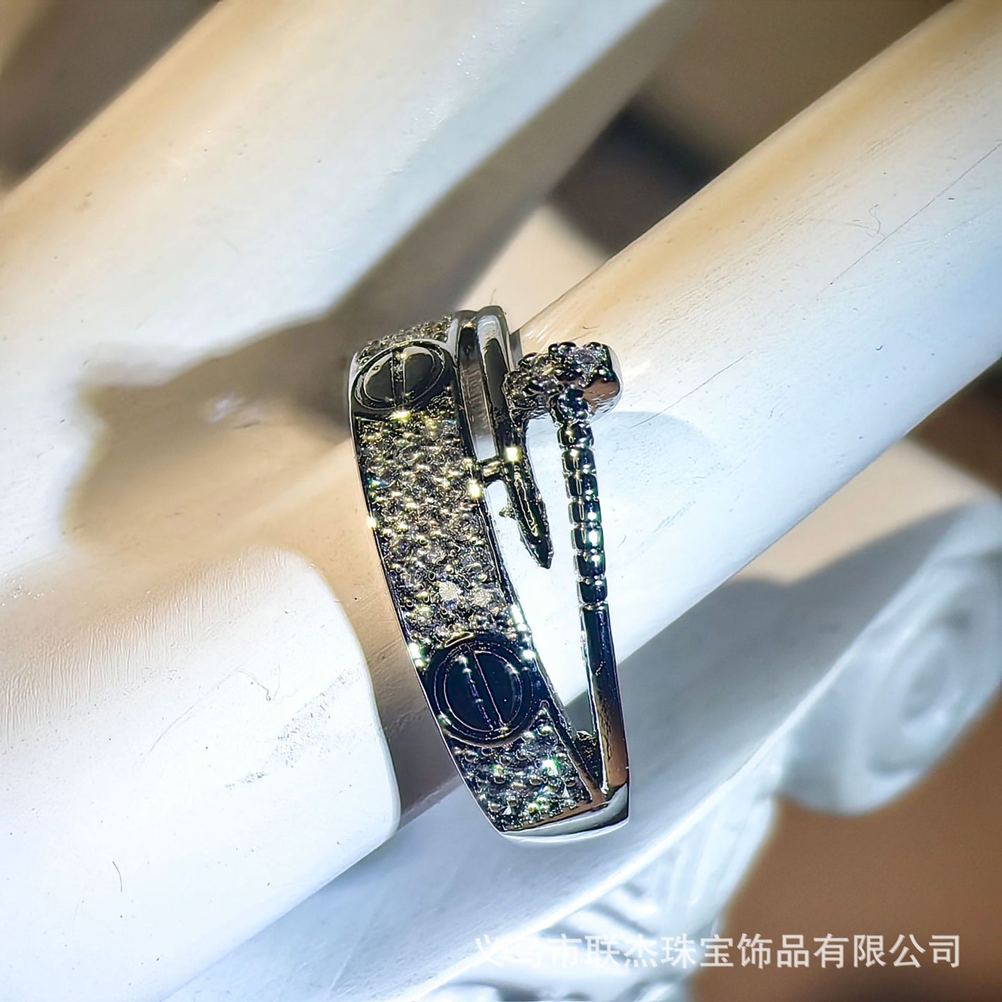 Golden Plated Joker Ring Trendy Daily Wear Jewelry