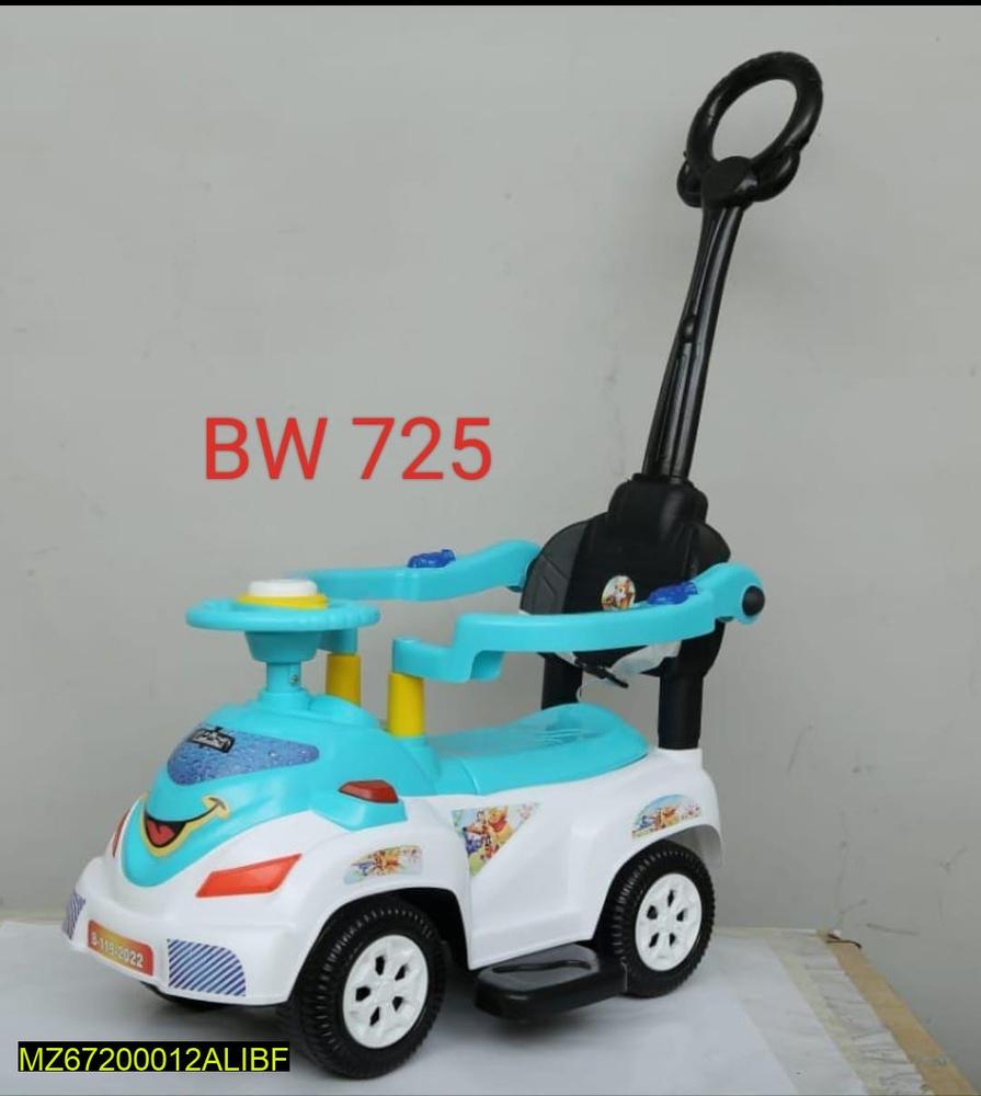 Kids' Riding Car Blue ABS Plastic Durable