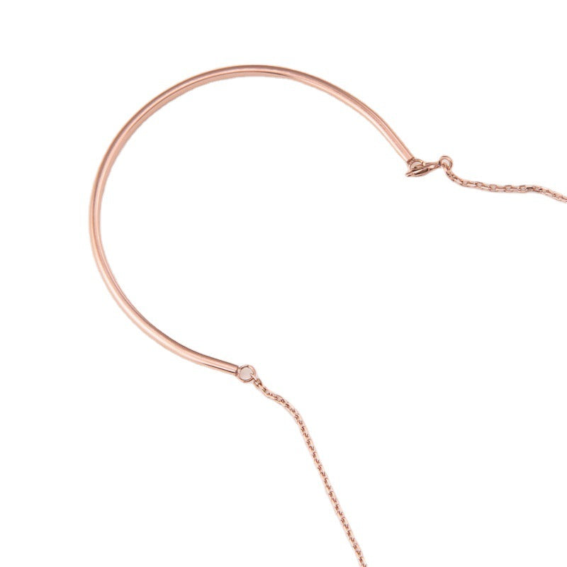 18K Gold Double Layer Bracelet for Women