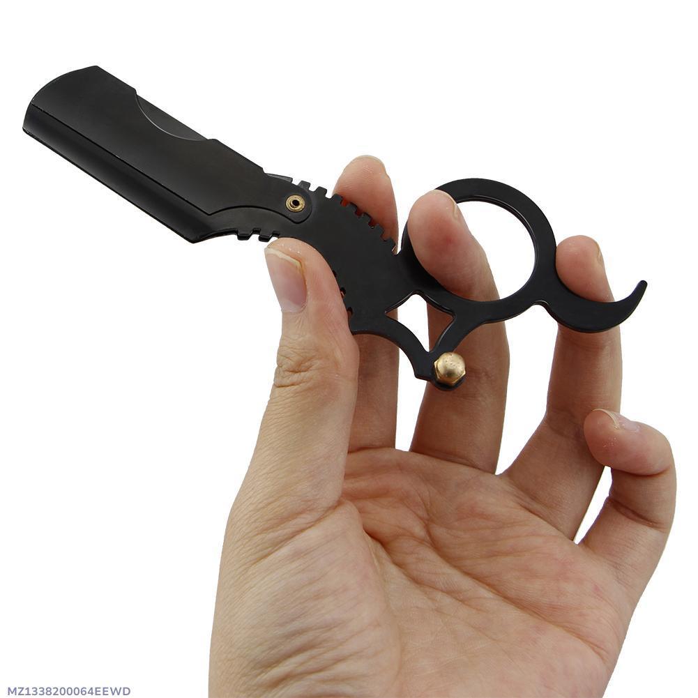 Premium Stainless Steel Face Razor for Sensitive Skin