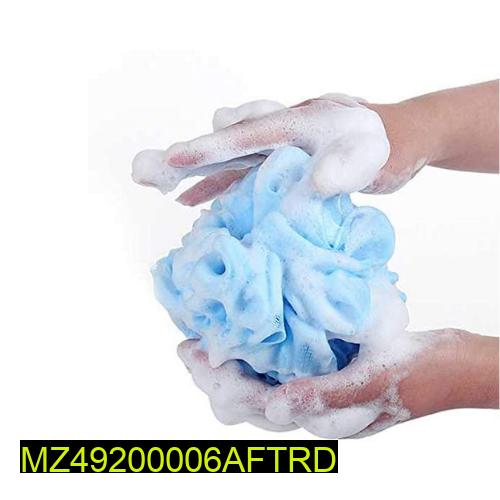 Premium Quality Bath Scrubber Blue Plastic Pack of 3