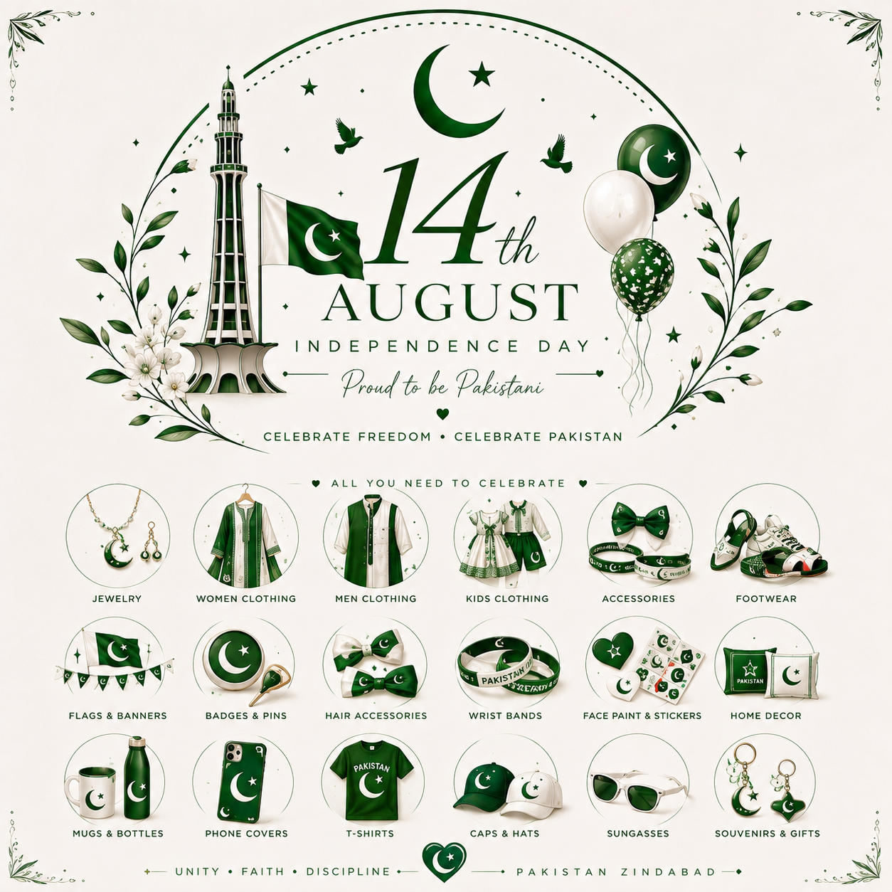 14 August 🇵🇰🇵🇰 sale