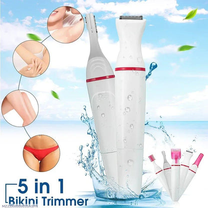 Women's Hair Trimmer Easy-Clean ABS Plastic
