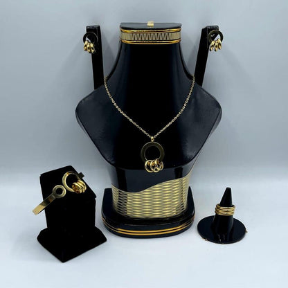 Golden Plated Necklace Set for Pakistani Women