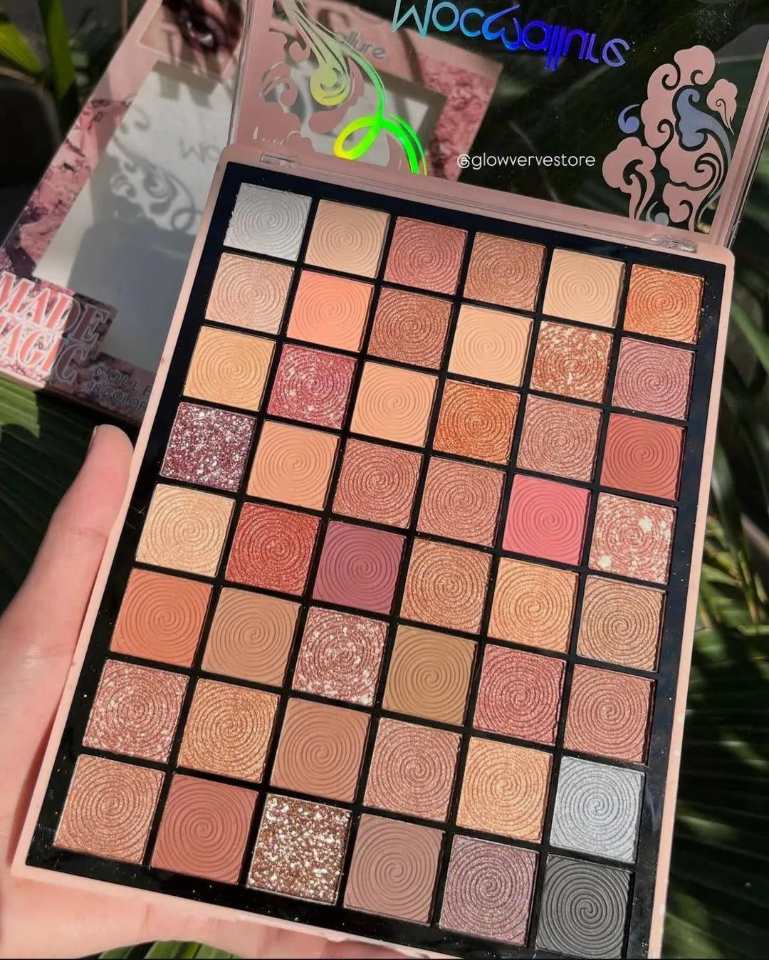Multicolor Matte & Glitter Eyeshadow Palette 100g