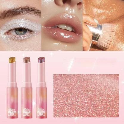2 in 1 Jelly Shimmer Eyeshadow Stick for Pakistani Skin