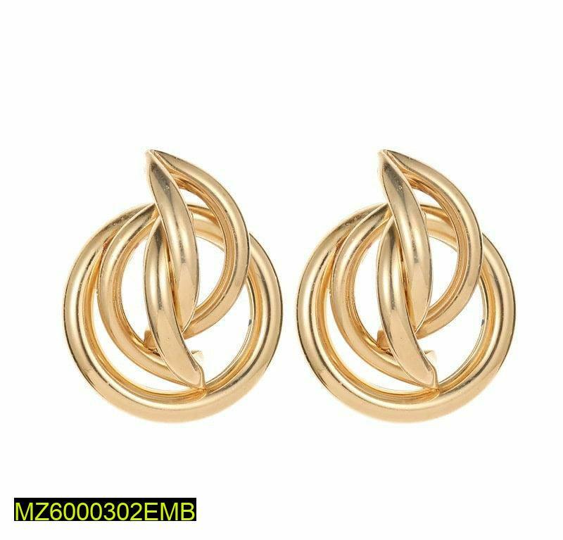 Golden Tangle Earrings for Women, Premium Quality, Durable, New Arrival, Best Price in Pakistan