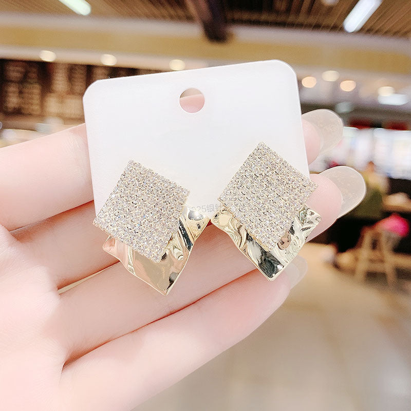 S925 Silver Geometric Earrings for Women