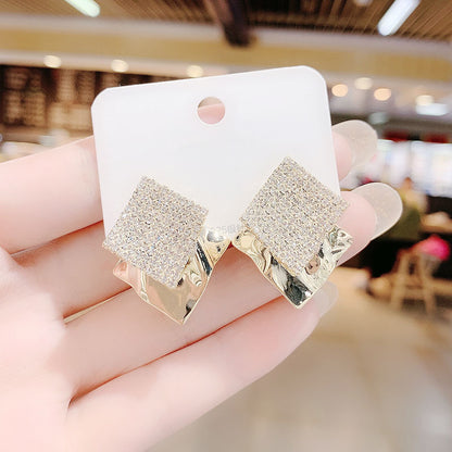 S925 Silver Geometric Earrings for Women