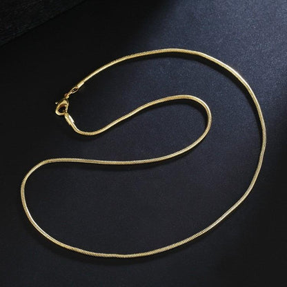 Golden Snake Chain for Women, Durable & Stylish