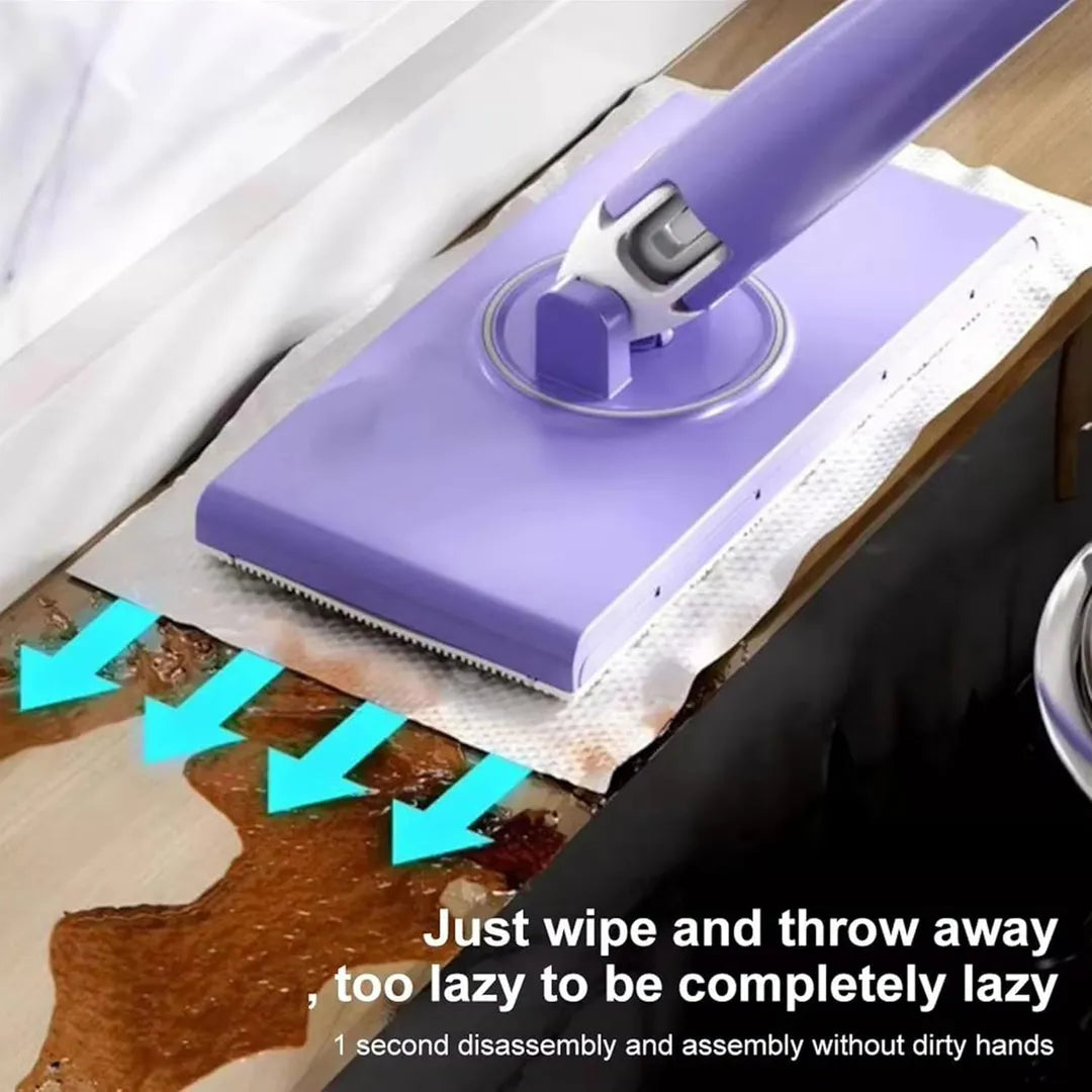 Multi-Purpose Foam Cleaning Brush with Cotton Tissue