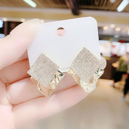 S925 Silver Geometric Earrings for Women
