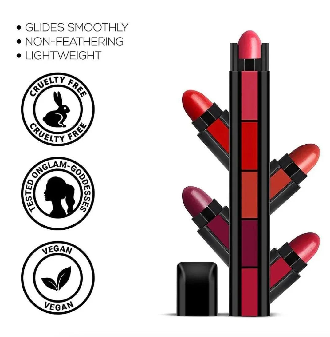Bold Coverage Red Lipstick for Eid & Weddings