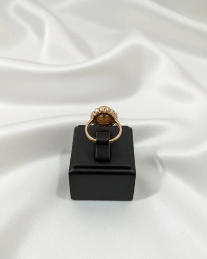 Golden Alloy Plain Ring for Women Wedding & Daily Wear