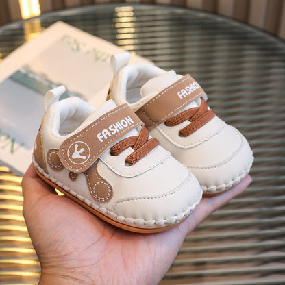 Baby Shoes FASHION Velcro Strap White