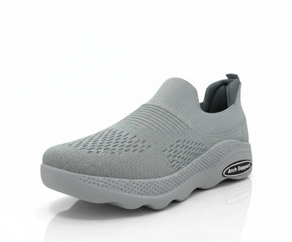 Men's EVA Arch Support Slip-On Sneakers Grey