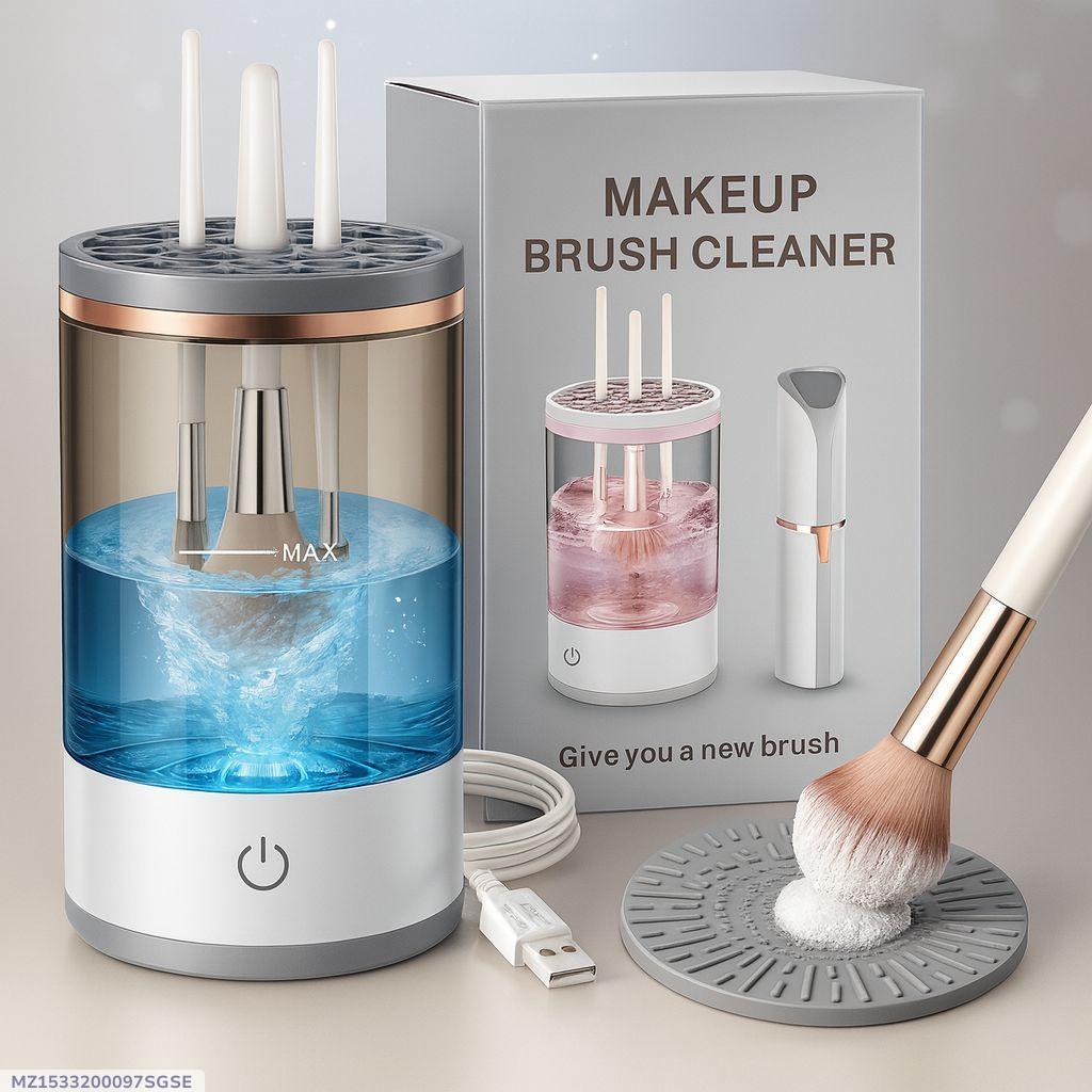 Reusable Makeup Brush Cleaner No-Leak Eco-Friendly
