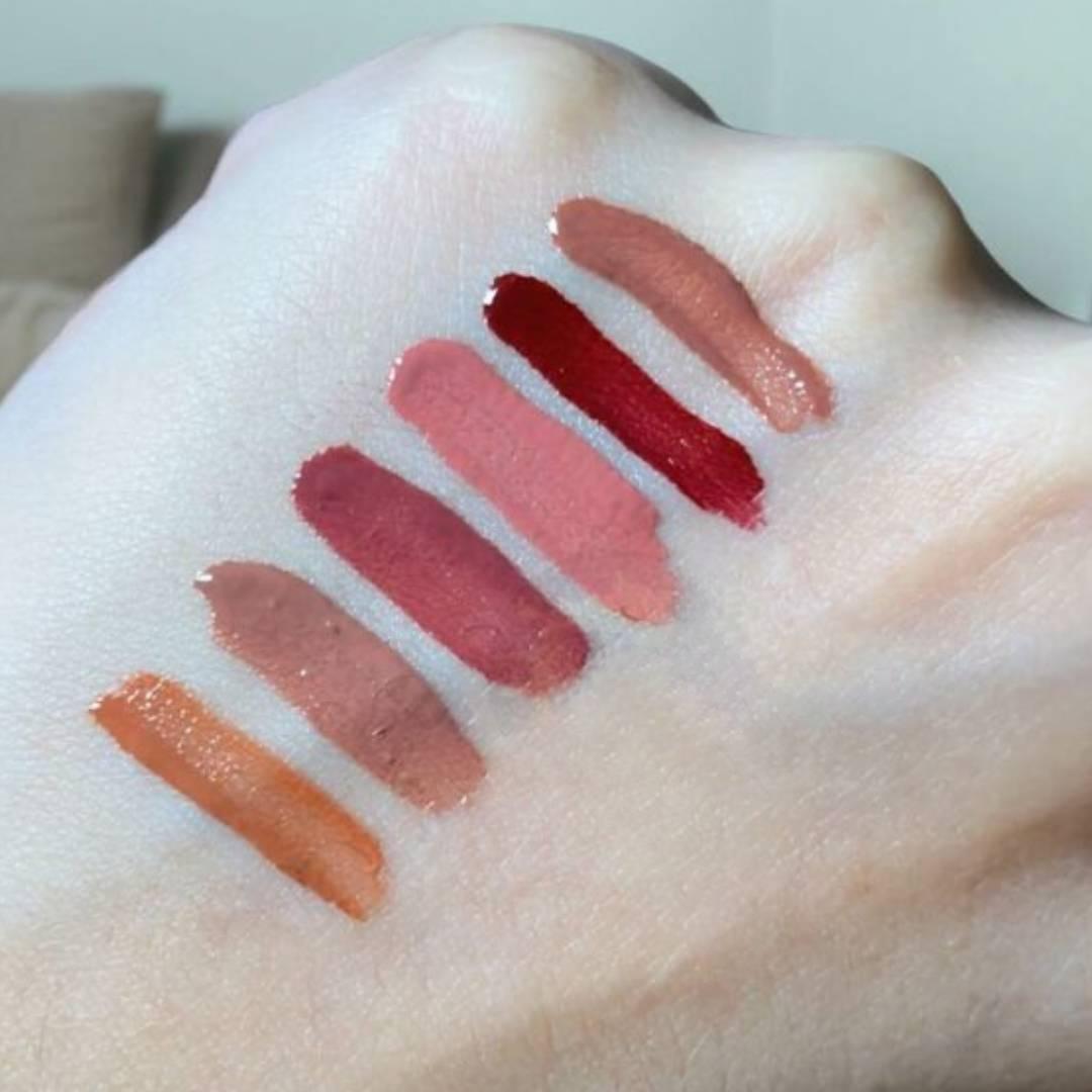 Diamond Velvet Glossy Lip Gloss 6 Pcs Set
