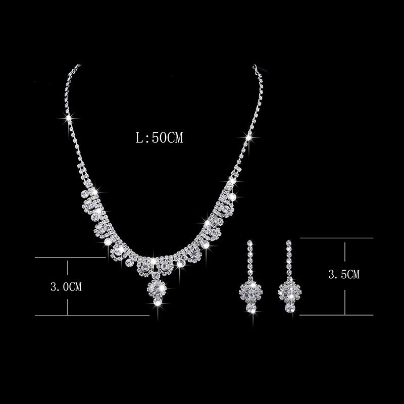 Premium Water Diamond Jewelry Set for Pakistani Women