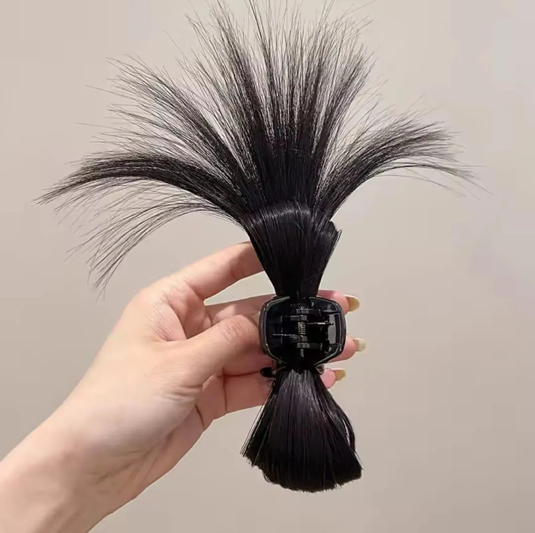 Stylish Hair Ponytail with Claw Clip for Women