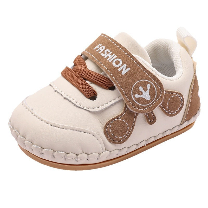 Baby Shoes FASHION Velcro Strap White