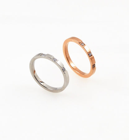 Rose Gold & Silver Minimalist Rings for Daily Wear