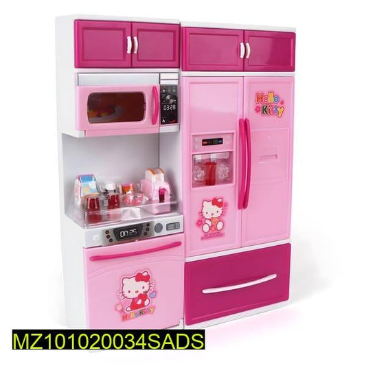 Hello Kitty Kitchen Playset Pink 3+ for Kids