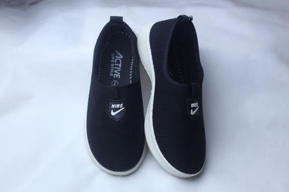 Black Slip-On Sneakers for Women Pakistan
