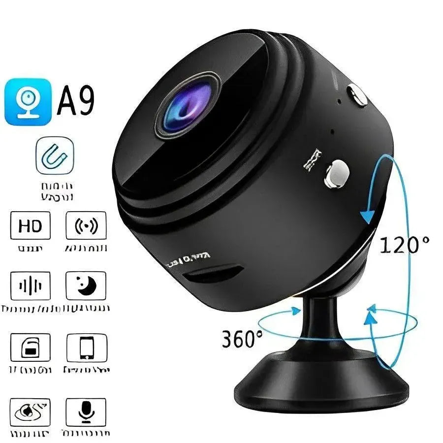 A9 Mini WiFi Camerawith Night Vision – Magnetic Wireless Micro Camerawith Phone App