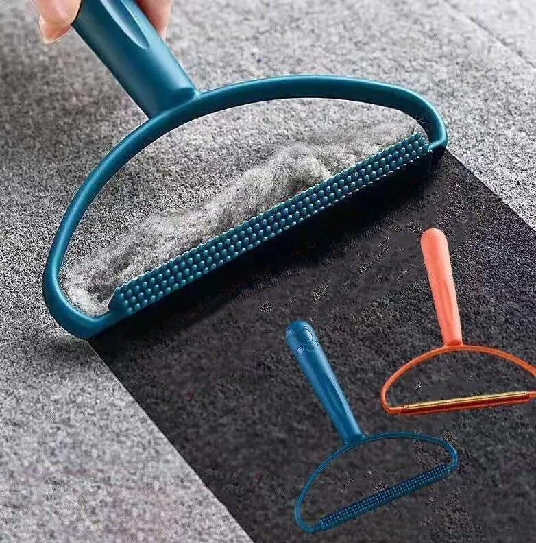 Portable Lint Remover for Home & Car with Dual Brush Head