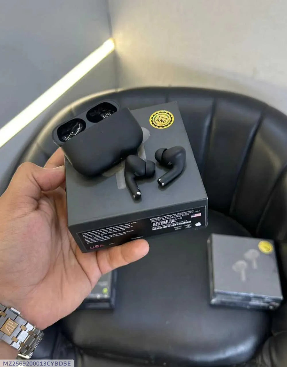 Black Earbuds Pro 2 Wireless Earbuds