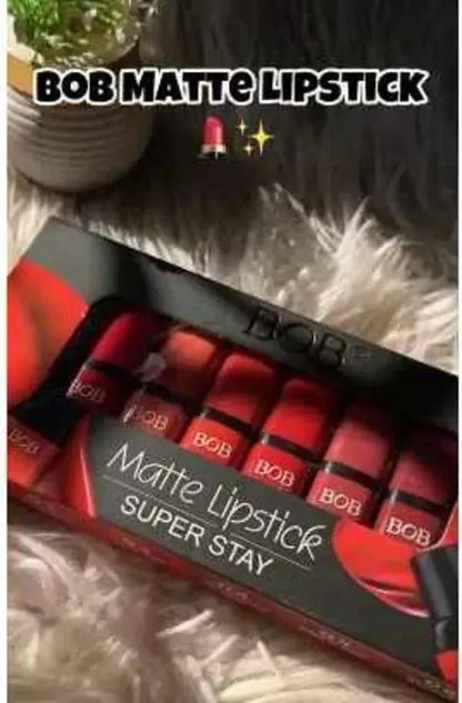 6 Pcs Matte Lipstick Set for Pakistani Women