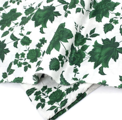 Green Floral Lawn Suit for 14th August Pakistan
