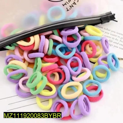 Kids Hair Ties Vibrant Colorful Elastic Holders