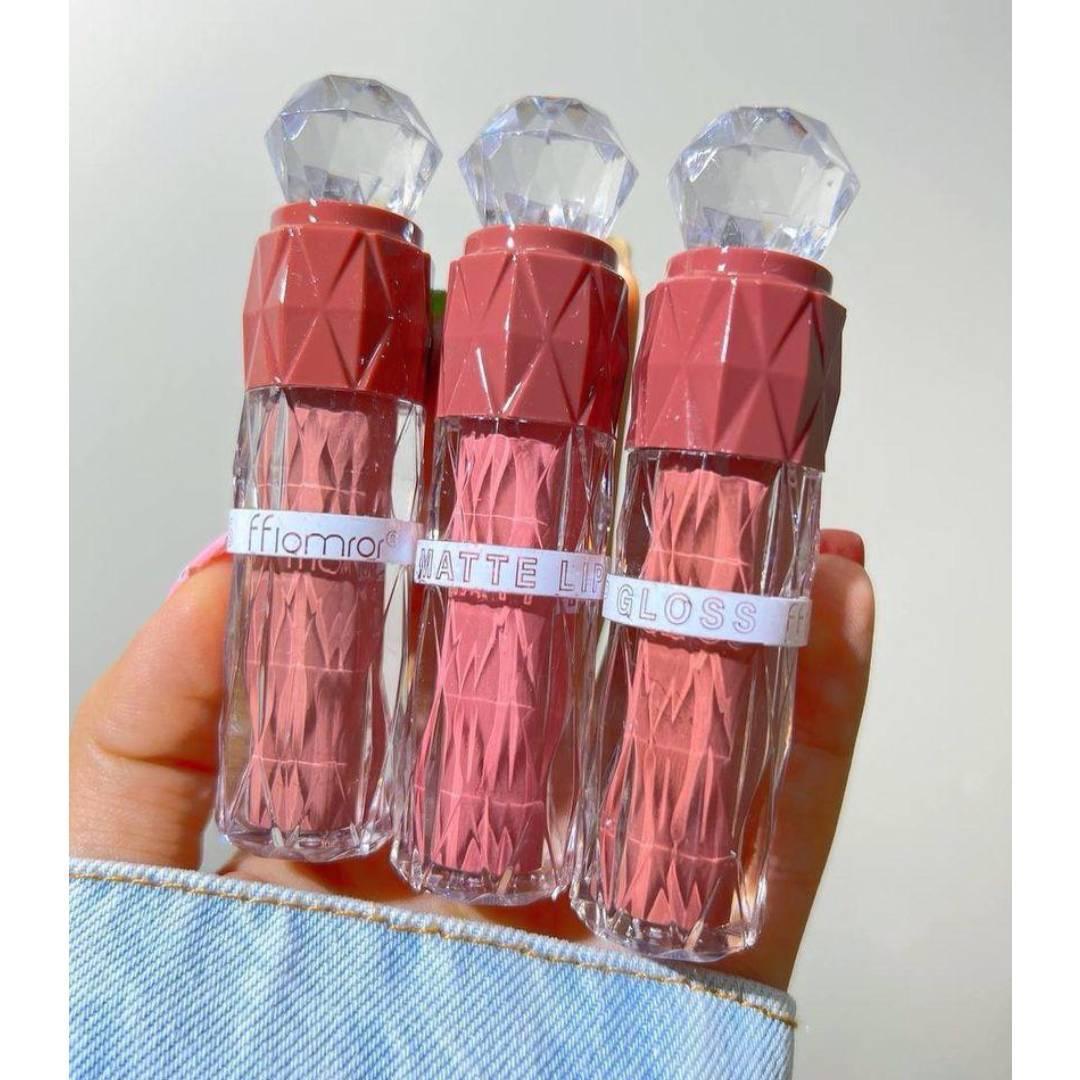 Diamond Velvet Glossy Lip Gloss 6 Pcs Set
