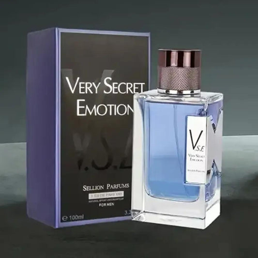 Sellion Very Secret Emotion Perfume For Men 100ml Black