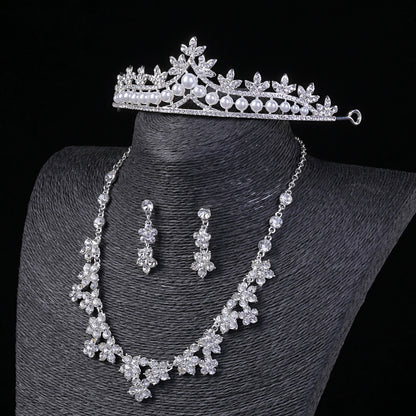 Royal Floral Bridal Jewelry Set for Pakistani Bridesmaids
