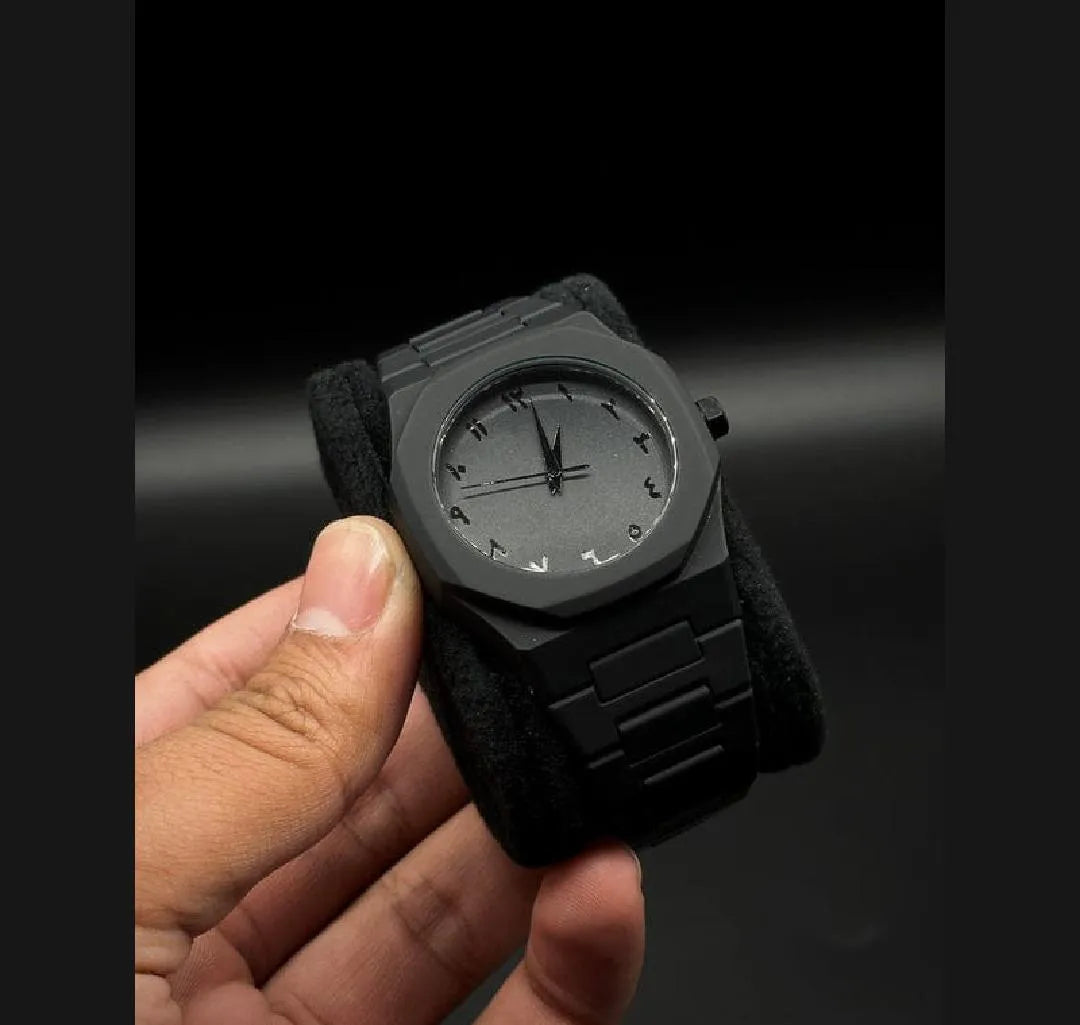 Full BLACK AURA Quartz Watch – Lightweight Design, , Premium Quality & Finish - Best Quality Analog Watch For Boys