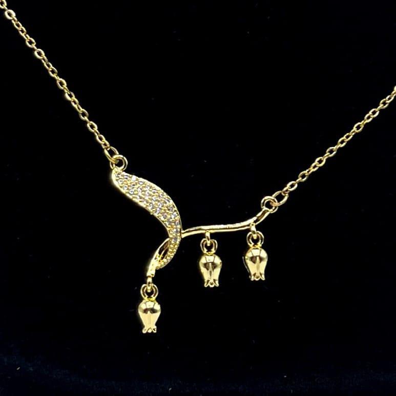 Gold Plated Necklace for Pakistani Brides & Fashioners