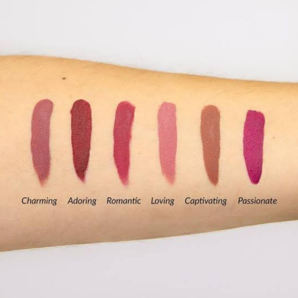 6 Pcs High Pigmented Flavored Lip Gloss Set – Long Lasting Moisturizing Gloss Collection - Multi Color