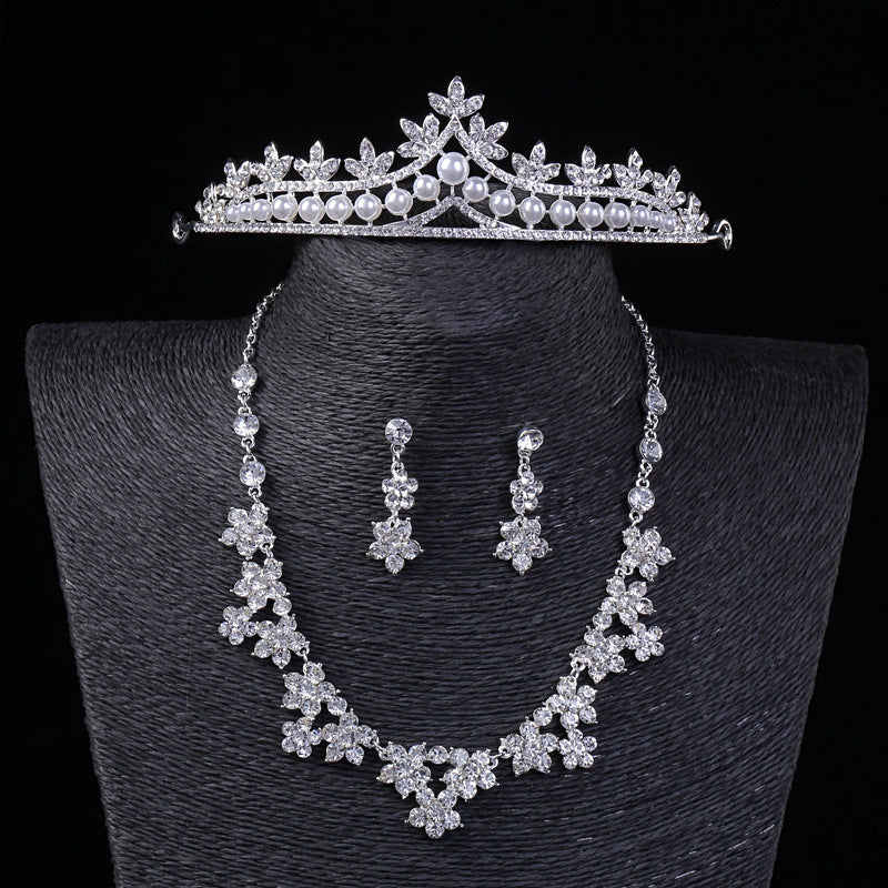 Royal Floral Bridal Jewelry Set for Pakistani Bridesmaids