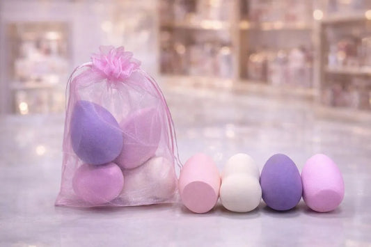 Multicolor Synthetic Beauty Blenders 4 Pack 50g