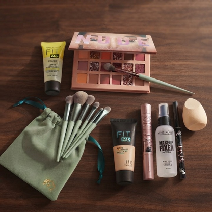 9 Pcs Make-Up Deal Complete Set For Everyday Beauty Essentials
