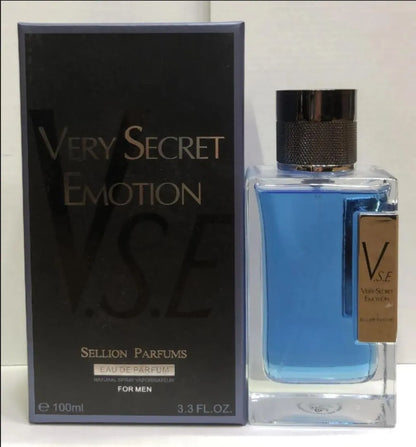 Sellion Very Secret Emotion Perfume For Men 100ml Black
