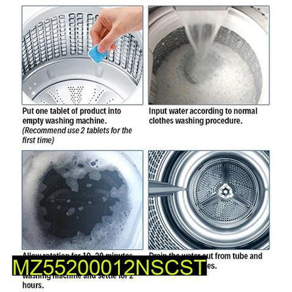 Premium Quality Washing Machine Cleaning Tablets Blue White